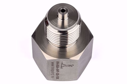 Afbeelding van Adapter 1/2" BSP volgens EN 837 Male x 1/2" NPT Female