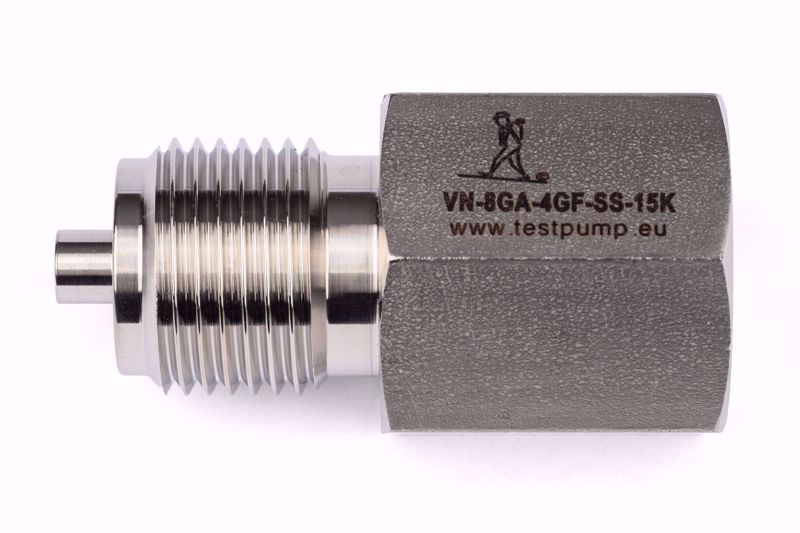 Afbeelding van Adapter 1/2" BSP volgens EN 837 Male x 1/4" BSP Female