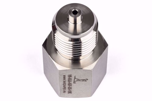 Afbeelding van Adapter 1/2" BSP volgens EN 837 Male x 1/4" BSP Female