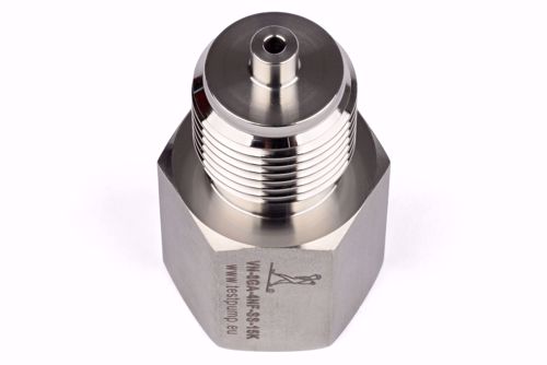 Afbeelding van Adapter 1/2" BSP volgens EN 837 Male x 1/4" NPT Female