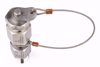 Afbeelding van Verloop 1/2" BSP volgens EN 837 female wartel connectie x 1/2"NPT male - Assembly met Blindstop