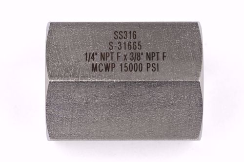 Afbeelding van Verloop 1/4" NPT Male x 3/8"NPT Female
