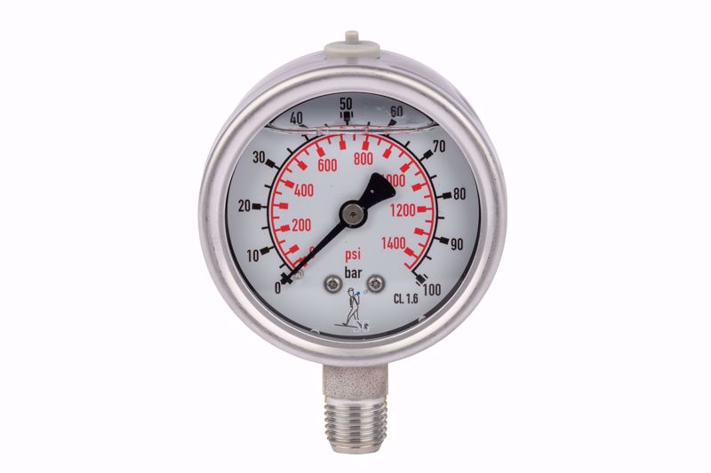 Afbeelding van Indicatie manometer 100 bar